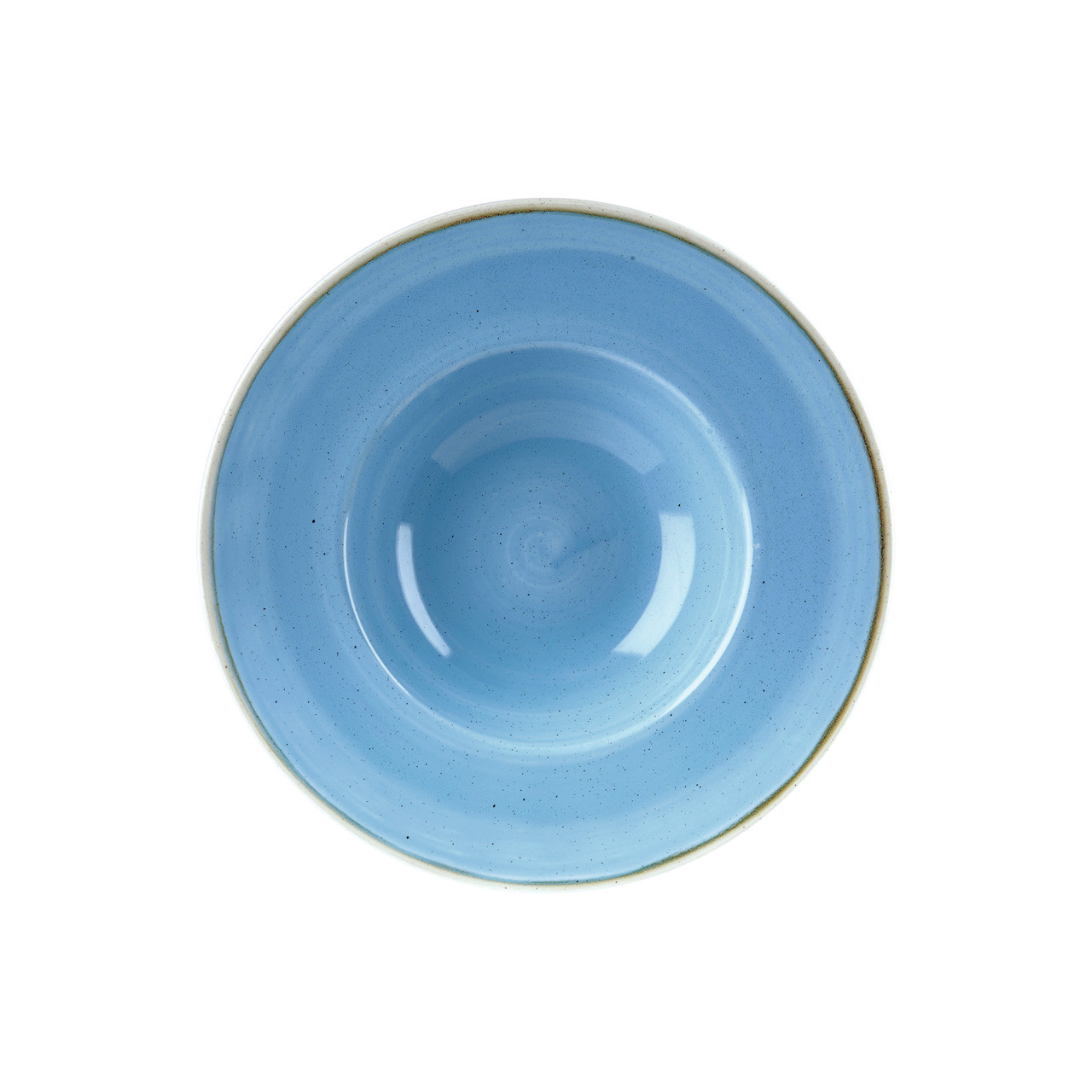 Stonecast, Teller tief mit breiter Fahne Profile ø 240 mm / 0,28 l Cornflower Blue
